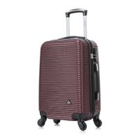 Maleta cabinera Dukap Royal 4 ruedas, capacidad 10 kg, vino tinto