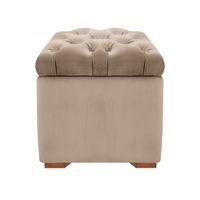 BAUL OLIVER MAVISAC PEQUEÑO COLOR BEIGE - ULTRA CUERO
