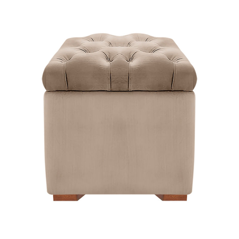 BAUL OLIVER MAVISAC PEQUEÑO COLOR BEIGE - ULTRA CUERO