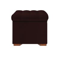 BAUL LIRIO MAVISAC PEQUEÑO COLOR CHOCOLATE - TELA