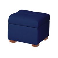 BAUL ARDECO MAVISAC PEQUEÑO COLOR AZUL NOCHE - TELA