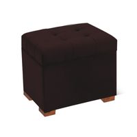 BAUL HALON MAVISAC PEQUEÑO COLOR CHOCOLATE - TELA