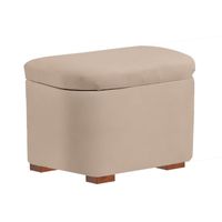 BAUL ESTHER MAVISAC PEQUEÑO COLOR BEIGE - TELA