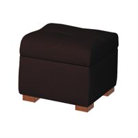 BAUL ARDECO MAVISAC PEQUEÑO COLOR CHOCOLATE - TELA