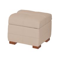 BAUL BROTON MAVISAC PEQUEÑO COLOR BEIGE - TELA