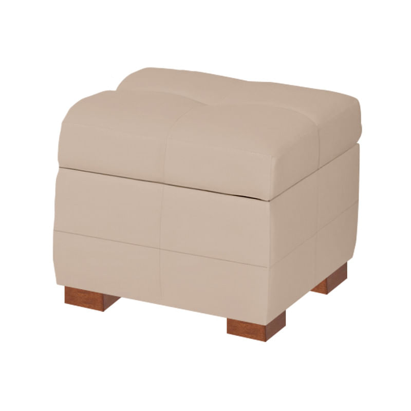 BAUL BROTON MAVISAC PEQUEÑO COLOR BEIGE - TELA