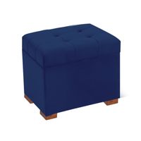 BAUL HALON MAVISAC PEQUEÑO COLOR AZUL NOCHE - TELA