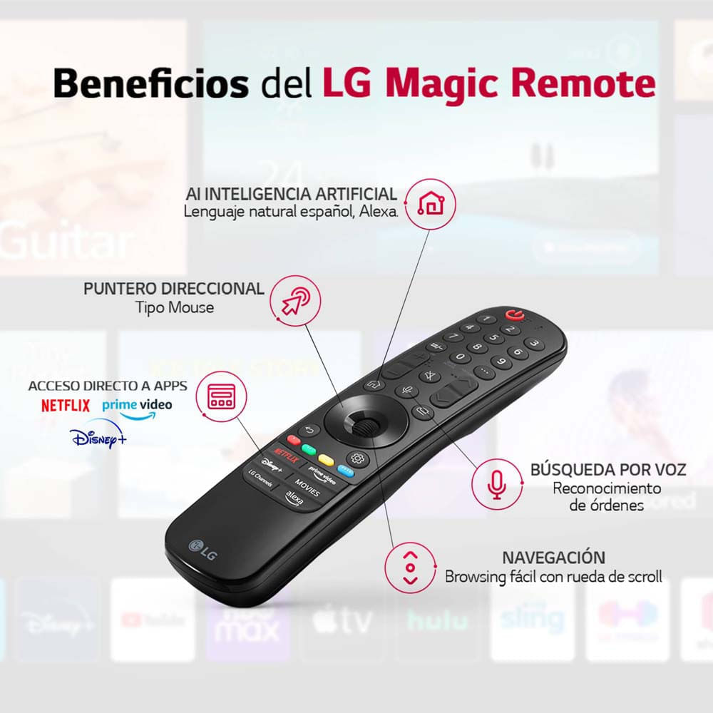 Televisor LG NanoCell 50” 4K Smart TV con ThinQ AI 50NANO77SRA (2023) -  Shopstar