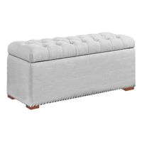 BAUL DIANA MAVISAC PLAZA QUEEN COLOR PLATA - TELA