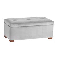 BAUL ANNIE MAVISAC PLAZA QUEEN COLOR PLATA - TELA
