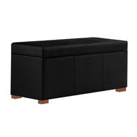 BAUL BAXTON MAVISAC DOS PLAZAS COLOR NEGRO - TELA