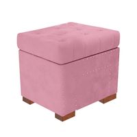 BAUL RINDO MAVISAC PEQUEÑO COLOR ROSADO - TELA