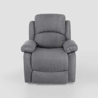 Sillón Reclinable Pietro 1 Cuerpo Gris