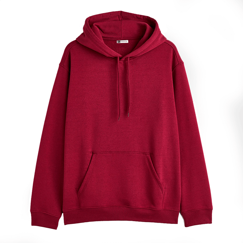 Polera Hombre Yansus Vino Color Entero