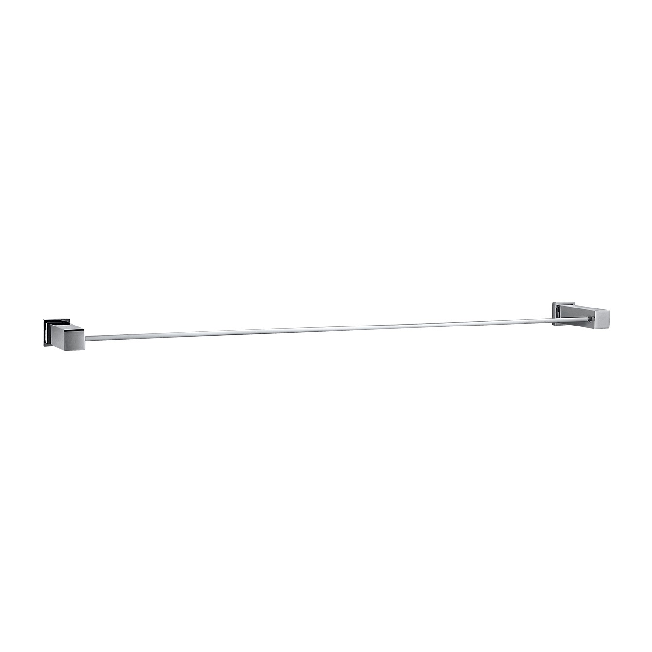 TOALLERO DE BARRA SQUARE 60 CM CROMADO VAINSA