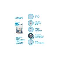 KIT DE INSTALACION PARA LAVATORIO ITALGRIF