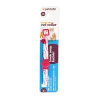 Petmate Collar Blanco con Remolinos Magenta para Gatos