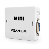 Convertidor Adaptador Video VGA a HDMI Full HD