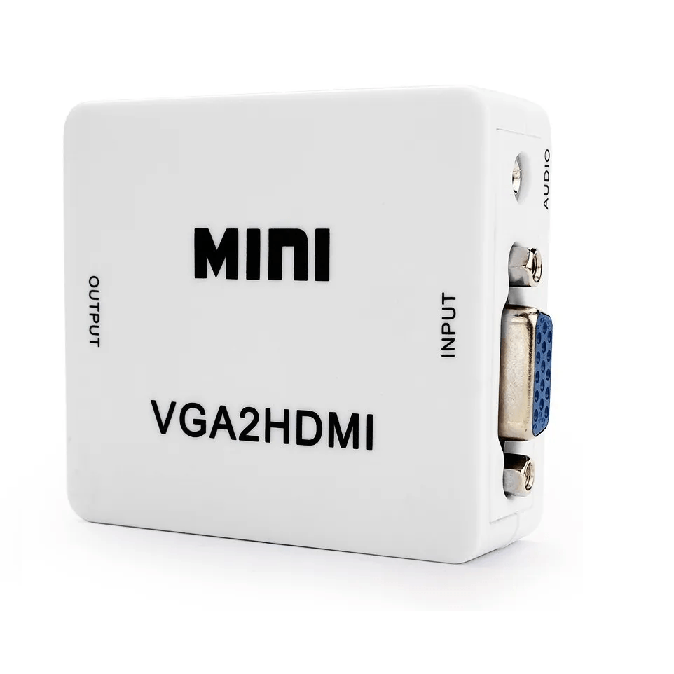 Convertidor Adaptador Video VGA a HDMI Full HD