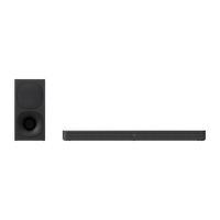 Barra de sonido de 2.1 canales con potente subwoofer inalámbrico | HT-S400