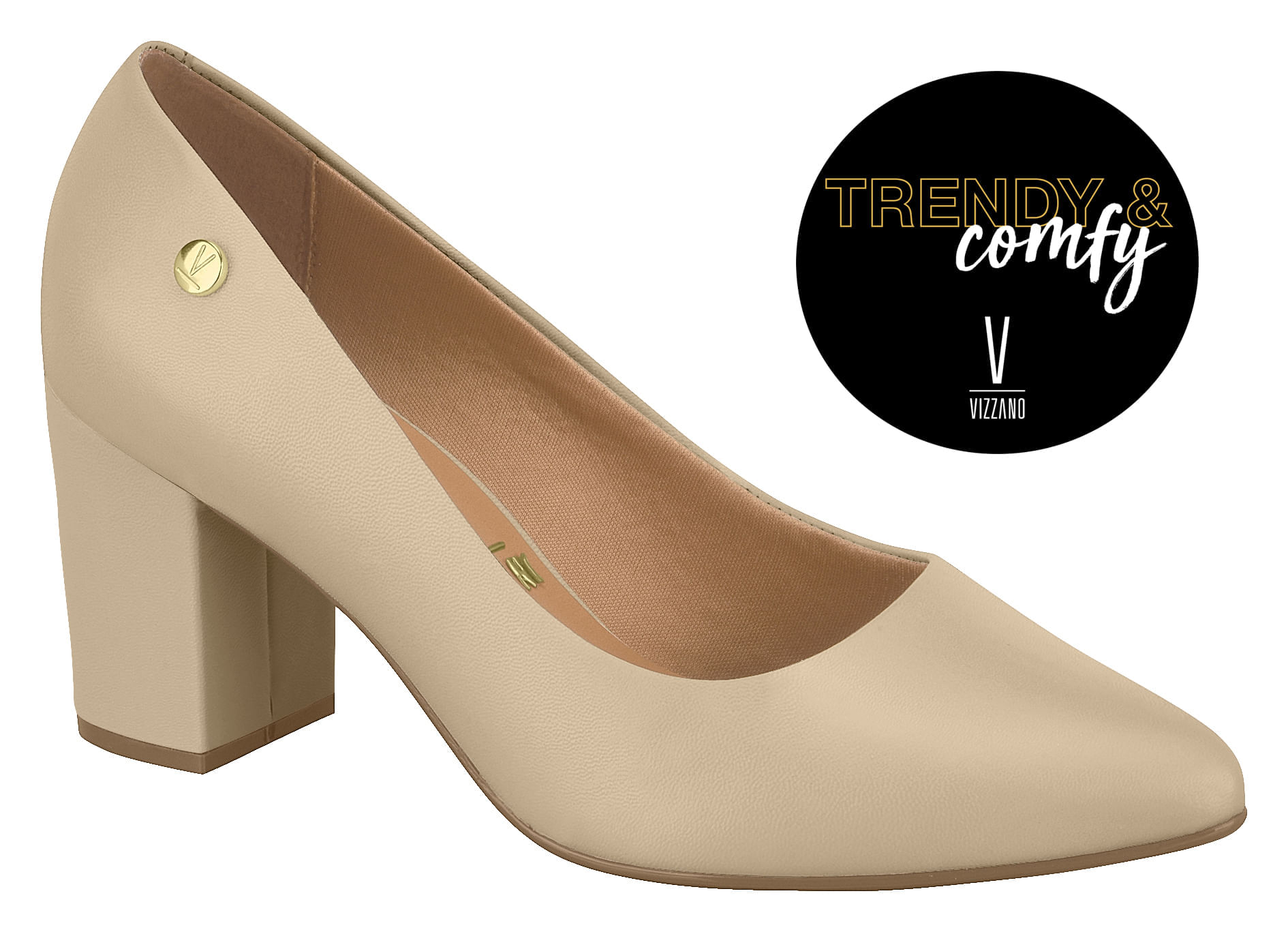 ZAPATOS PARA MUJER VIZZANO BEIGE 1290.500.7286