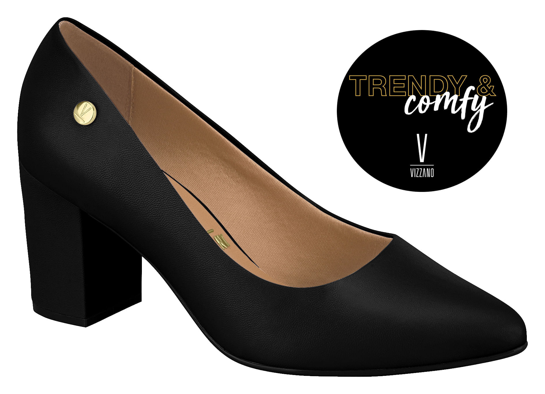 ZAPATOS PARA MUJER VIZZANO NEGRO 1290.500.7286