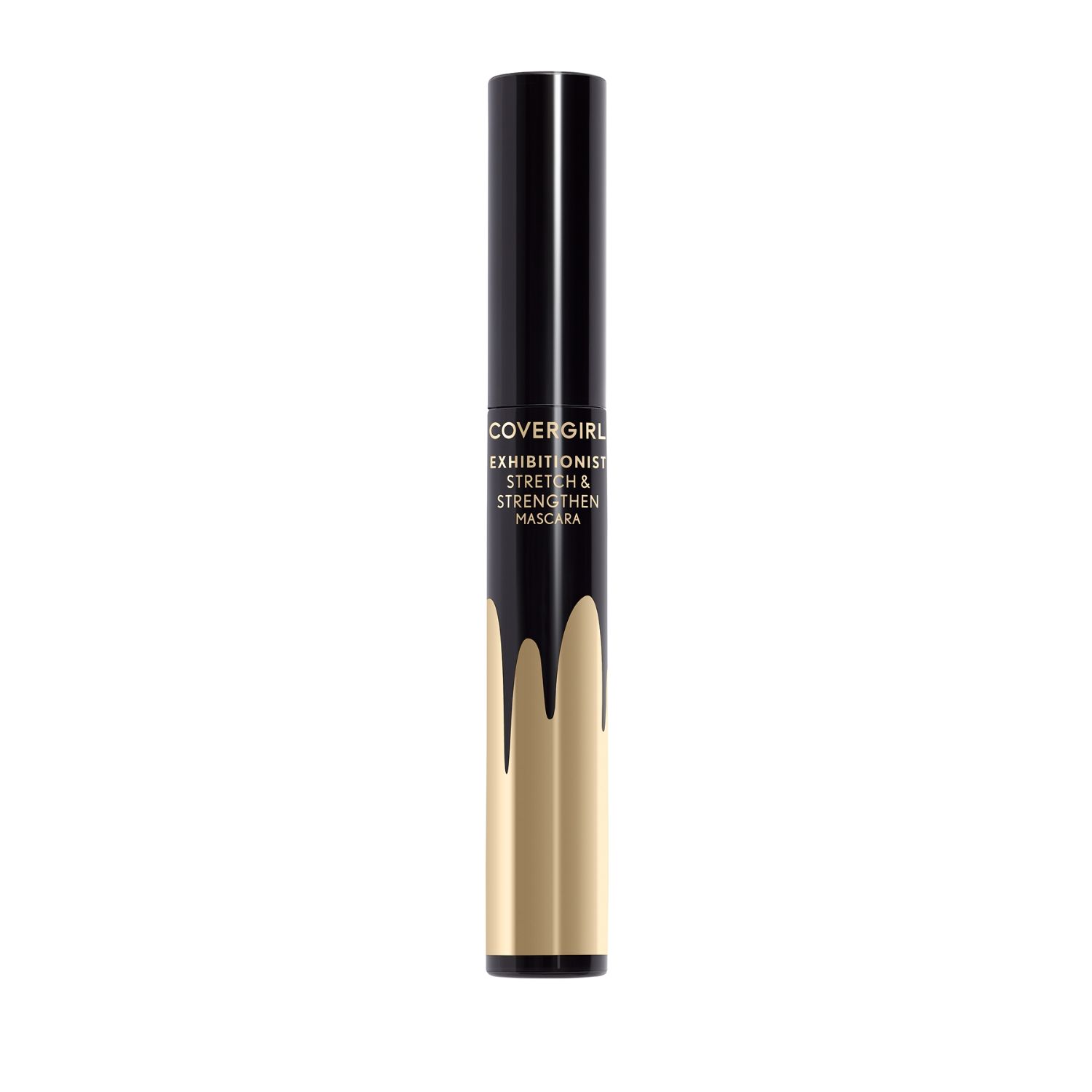 Máscara De Pestañas Covergirl Stretch & Strengthen Black Brown
