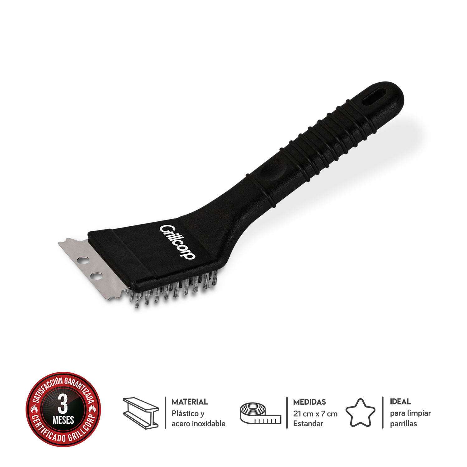 Limpiador de Parrilla Grill Brush