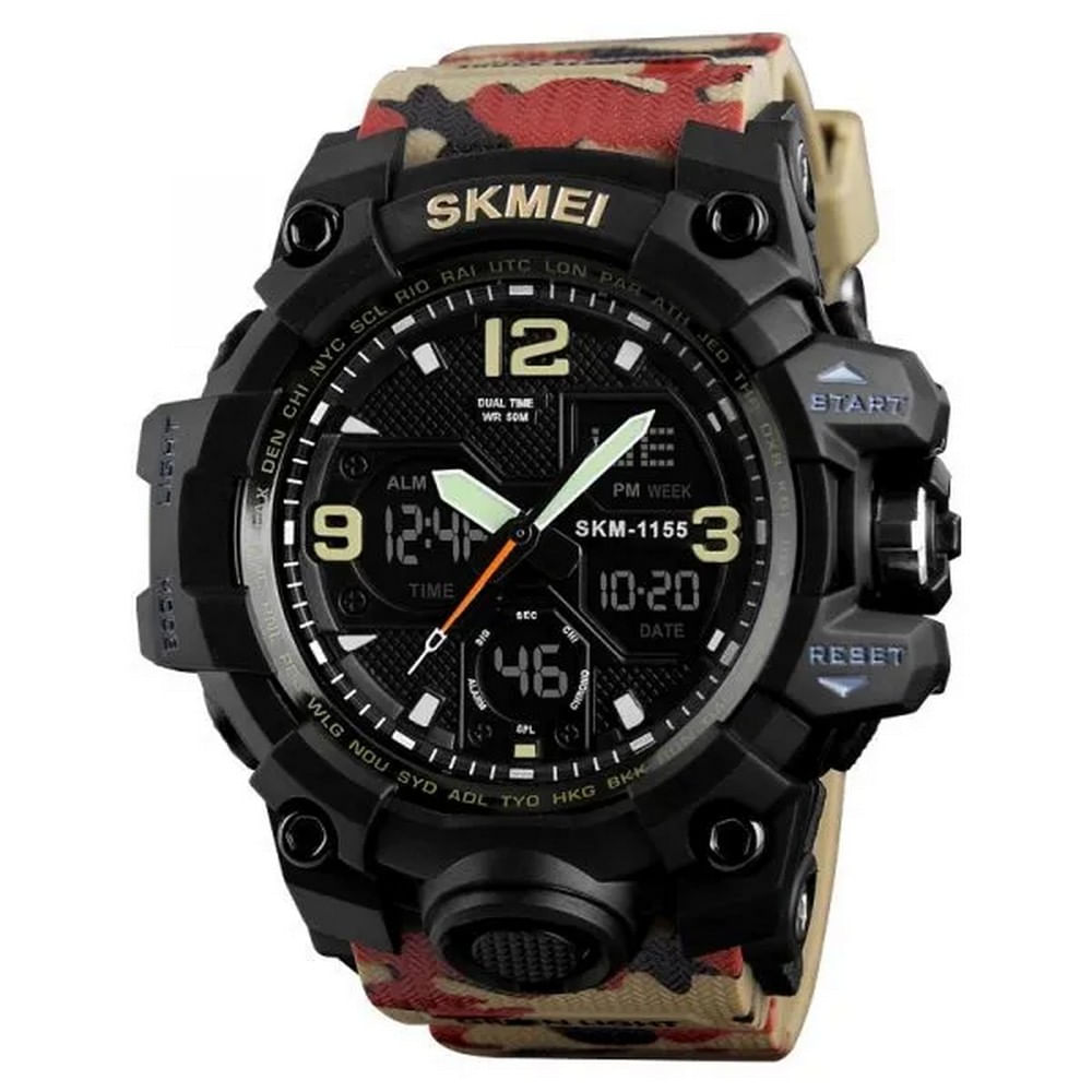 Skmei - Reloj 1155BCMRD Digital para Hombre