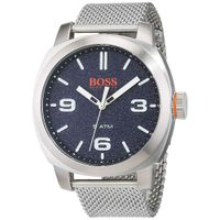 Reloj Hugo Boss Cape Town 1550014 Acero Inoxidable Plateado Azul