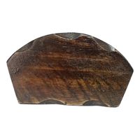 Servilletero Rectanglar TimberTie en madera marron