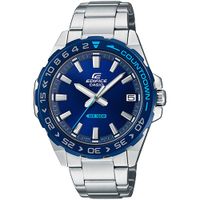 Reloj Casio Edifice EFV-120DB-2AV Fecha Acero Inoxidable Plateado Azul