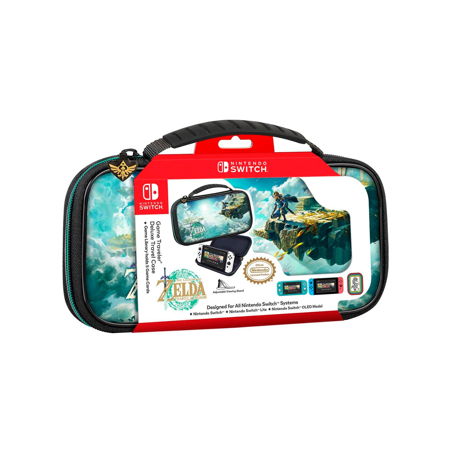Estuche Game Traveler Deluxe Travel Case Zelda Tears Of The Kingdom Model Nns433
