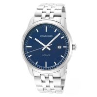 Reloj Calvin Klein Infinite K5S3414N Suizo Automatico Zafiro Acero Inoxidable Plateado Azul
