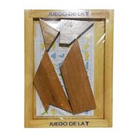Juego de la T en madera para niños y adultos