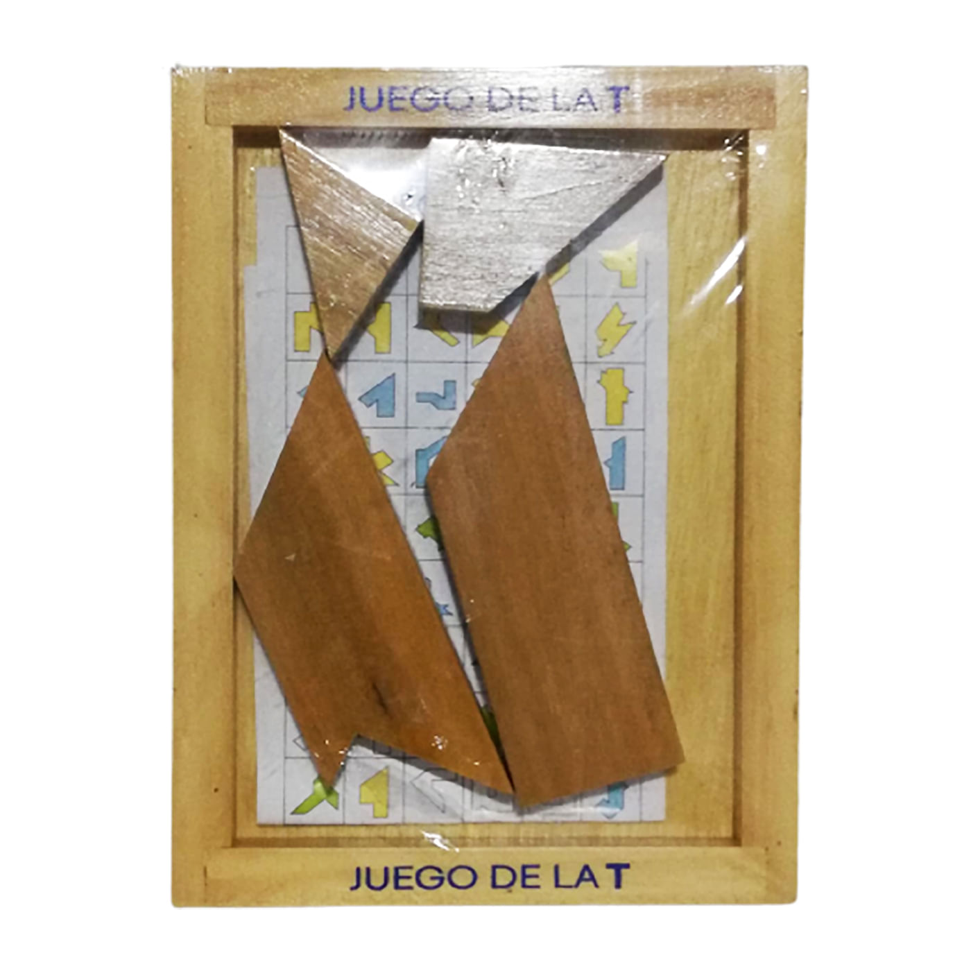 Juego de la T en madera para niños y adultos