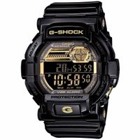 Reloj Casio G-Shock GD350BR-1 Digital Luz Led Vibrador Acuático Negro