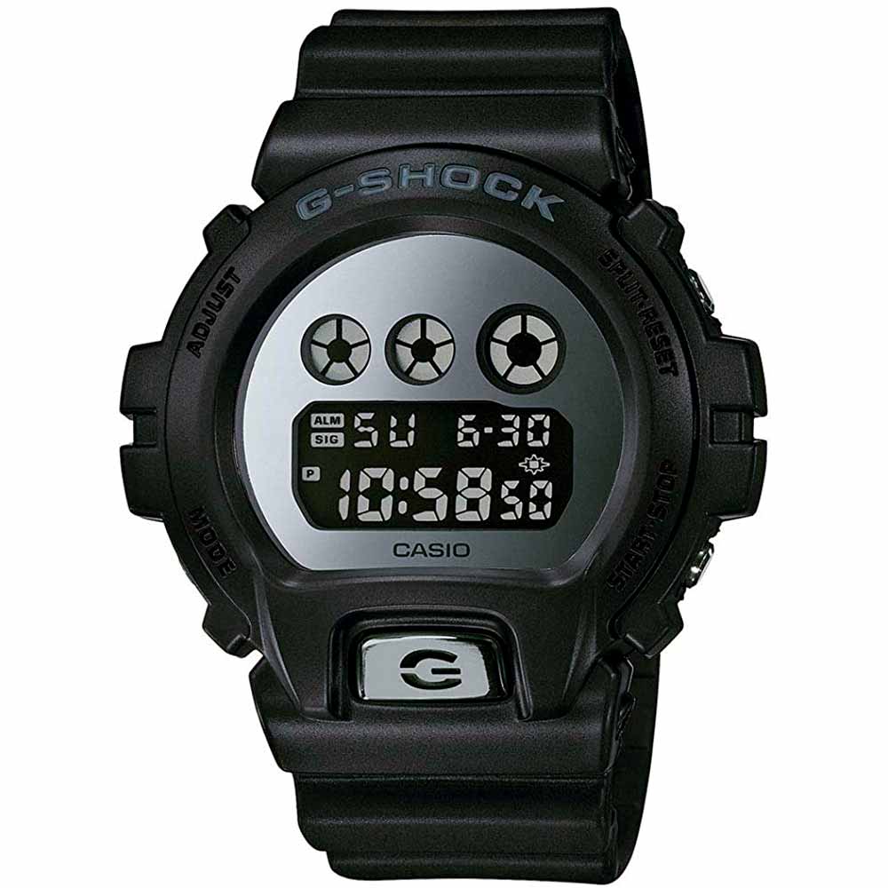 Reloj Casio G-Shock DW-6900MMA-1 Digital Acuático Negro Plateado