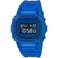 Reloj Casio G-Shock DW5600SB-2 Digital Luz de Fondo Acuático Azul Transparente