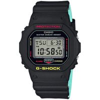 Reloj Casio G-Shock DW5600CMB-1 Digital Luz De Fondo Acuático Negro