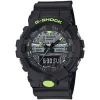 Reloj Casio G-Shock GA800DC-1A Digital Analógico Acuático Luz Led Resina Negro