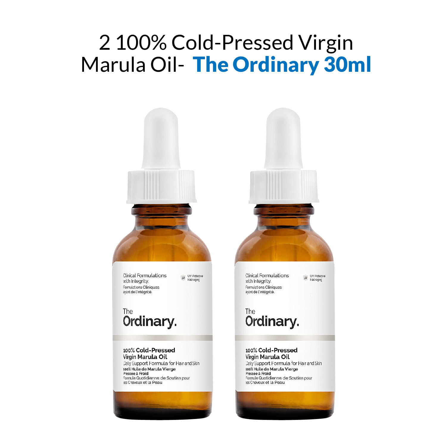 2 100% Cold-Pressed Virgin Marula Oil - The Ordinary 30ml