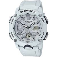 Reloj Casio G-Shock Carbon Core GA2000S-7A Digital Analógico Luz LED Resina Blanco Humo