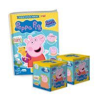 Álbum Peppa Pig Editorial Berlin Tapa Blanda + 2 Cajitas (100 Sobres)