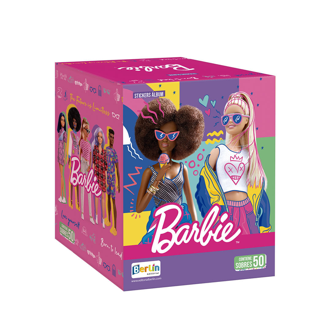 1 Cajita Barbie Editorial Berlín por 50 Sobres