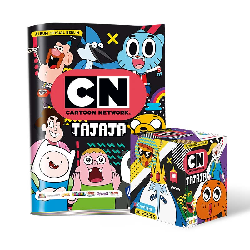 Álbum Cartoon Network 2022 Editorial Berlin Tapa Blanda + 1 Cajita (50 Sobres)