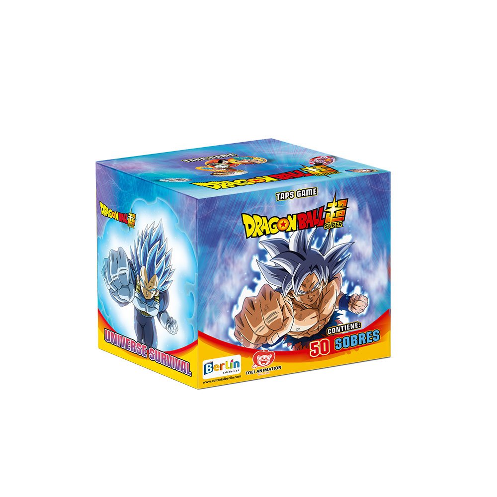 1 Cajita Dragon Ball Super Taps Editorial Berlin por 50 Sobres