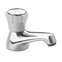 Llave de Lavatorio Trebol Eco Baja Plata Cromada