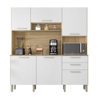 Mueble Alacena de Cocina New Ferrara 180cm MDP Kits Paraná