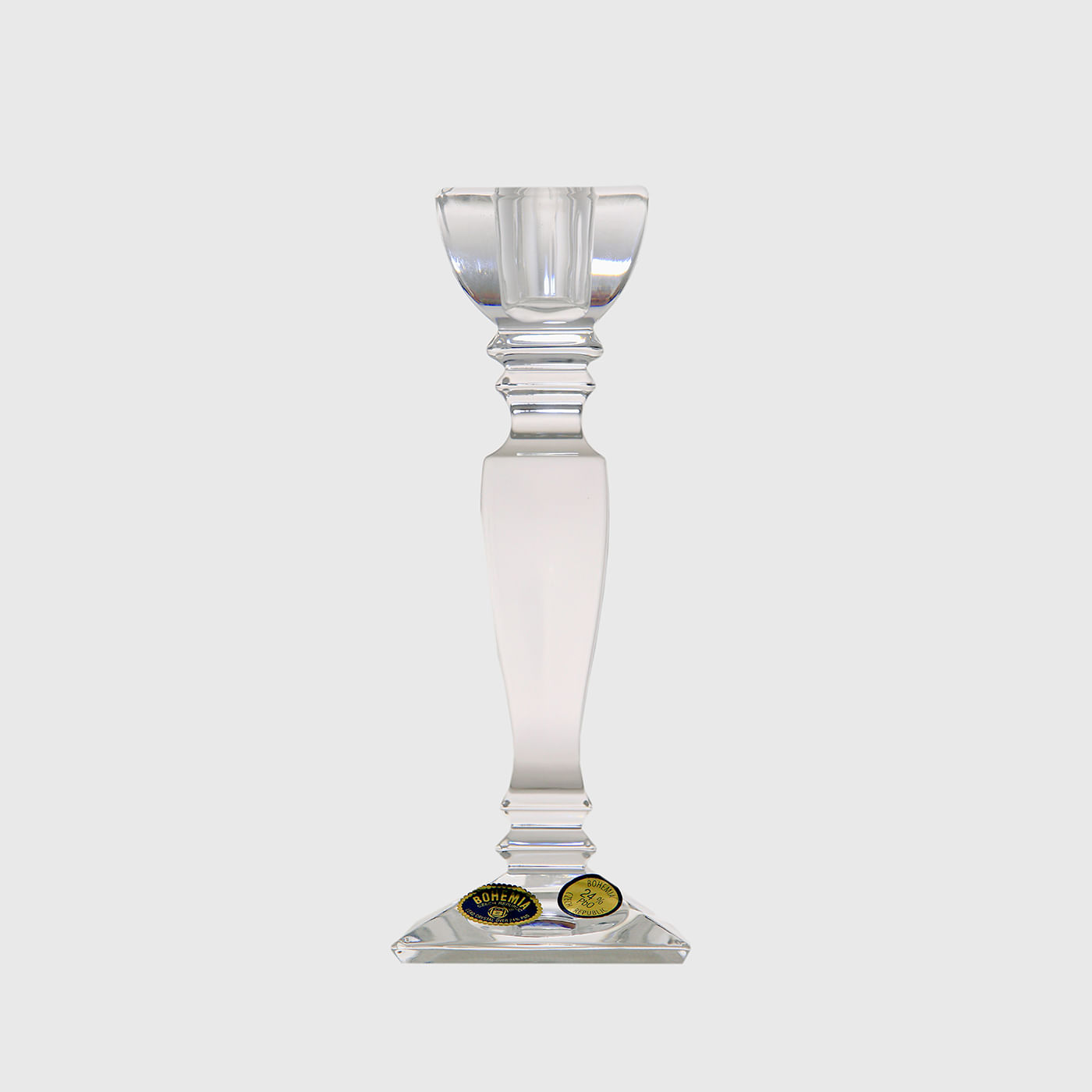 Candelabro De Cristal Bohemia Roxana